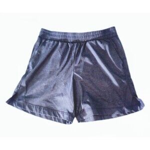 Athletic Works Dark Blue Running Shorts sz L 10/12 Girls Elastic Waist